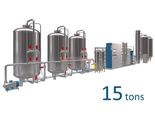 15T/H Reverse Osmosis Water Treatment System