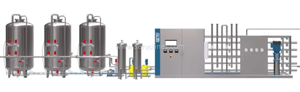 10T/H Reverse Osmosis Water Treatment System