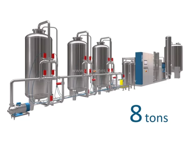 8T/H Reverse Osmosis Water Treatment System