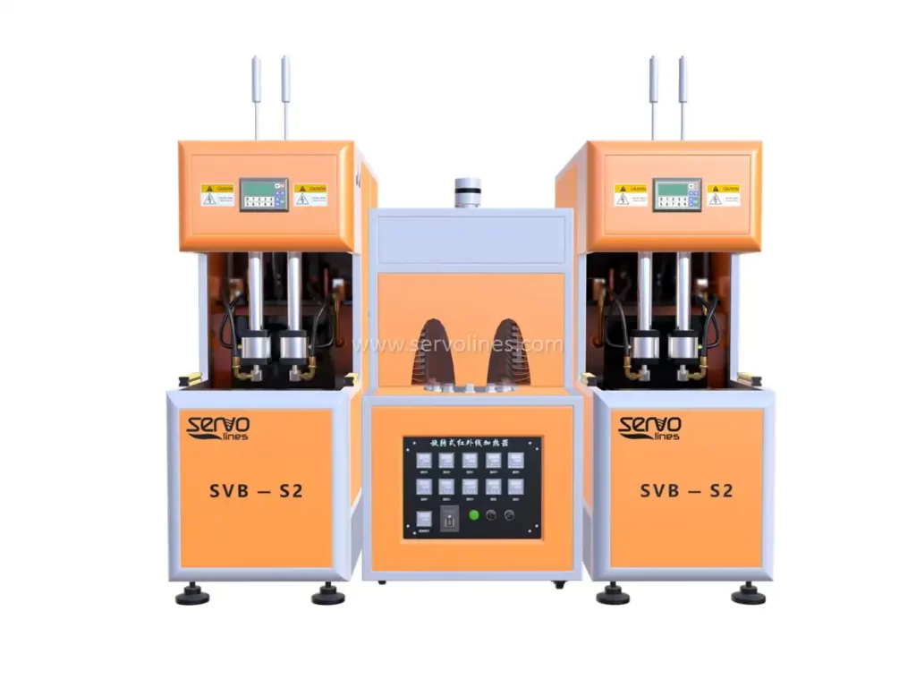 Semi-Automatic two cavities blowing line SVB-S2