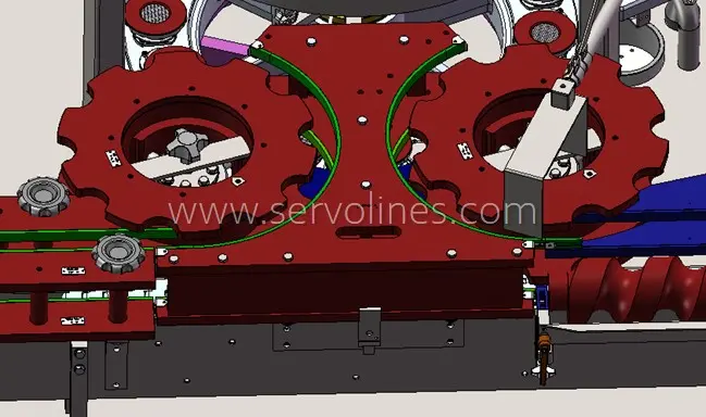 التلقائي الروتاري OPP آلة لصق الغراء الساخن SVL-1208S-R